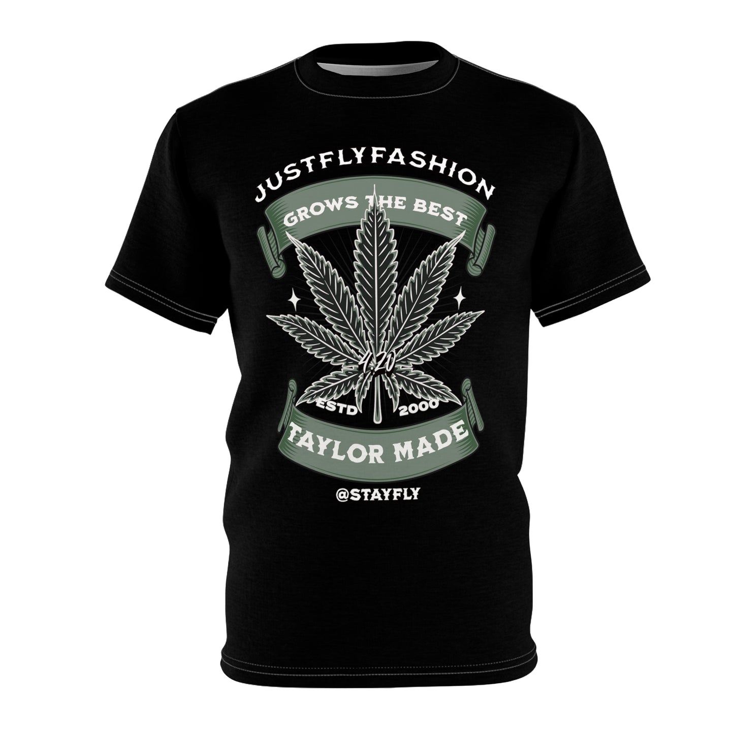Unisex Cut & Sew Tee (AOP) JUST FLY FASHION GRWS THE BEST TAYOR MADE