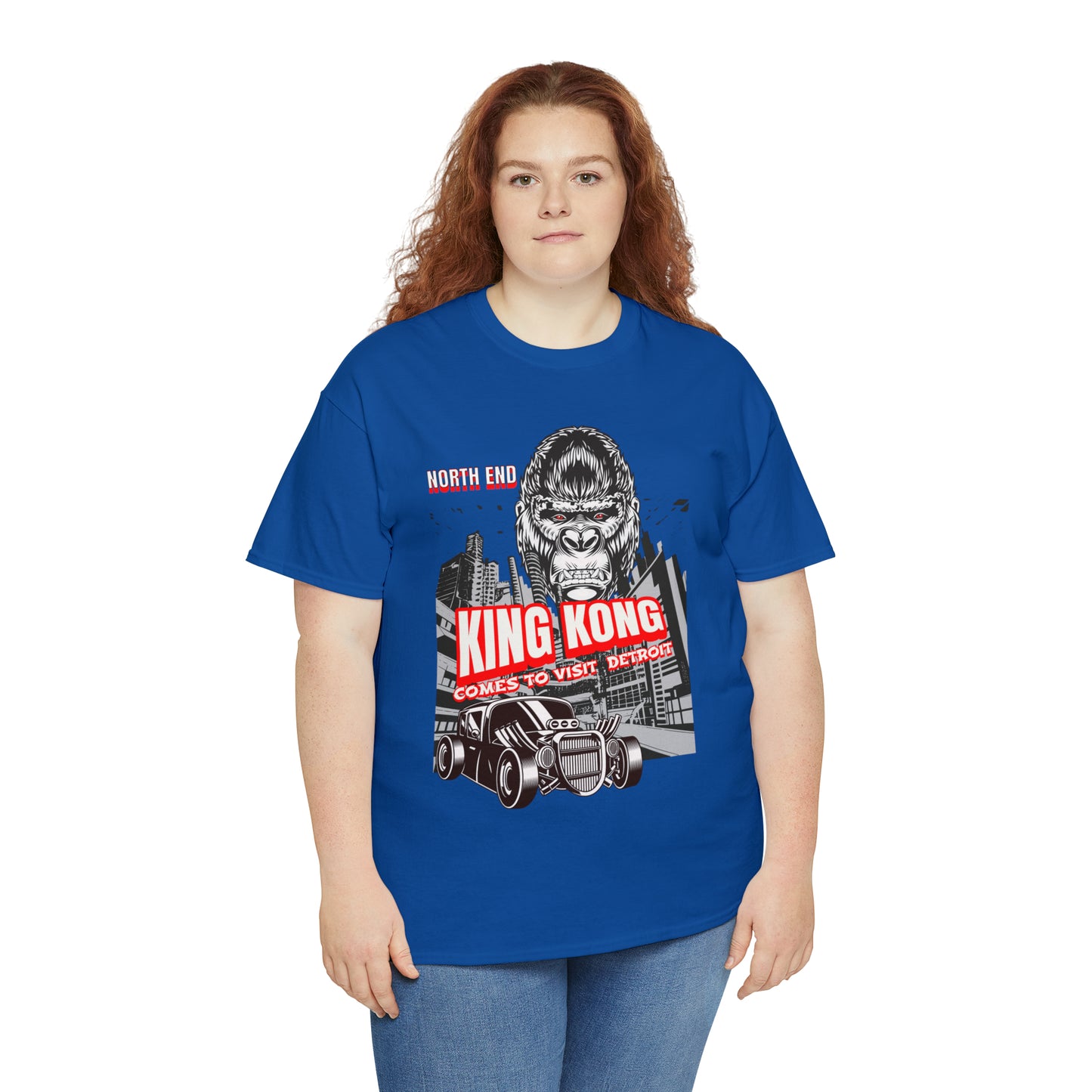 Unisex Heavy Cotton Tee NORTH END KONG