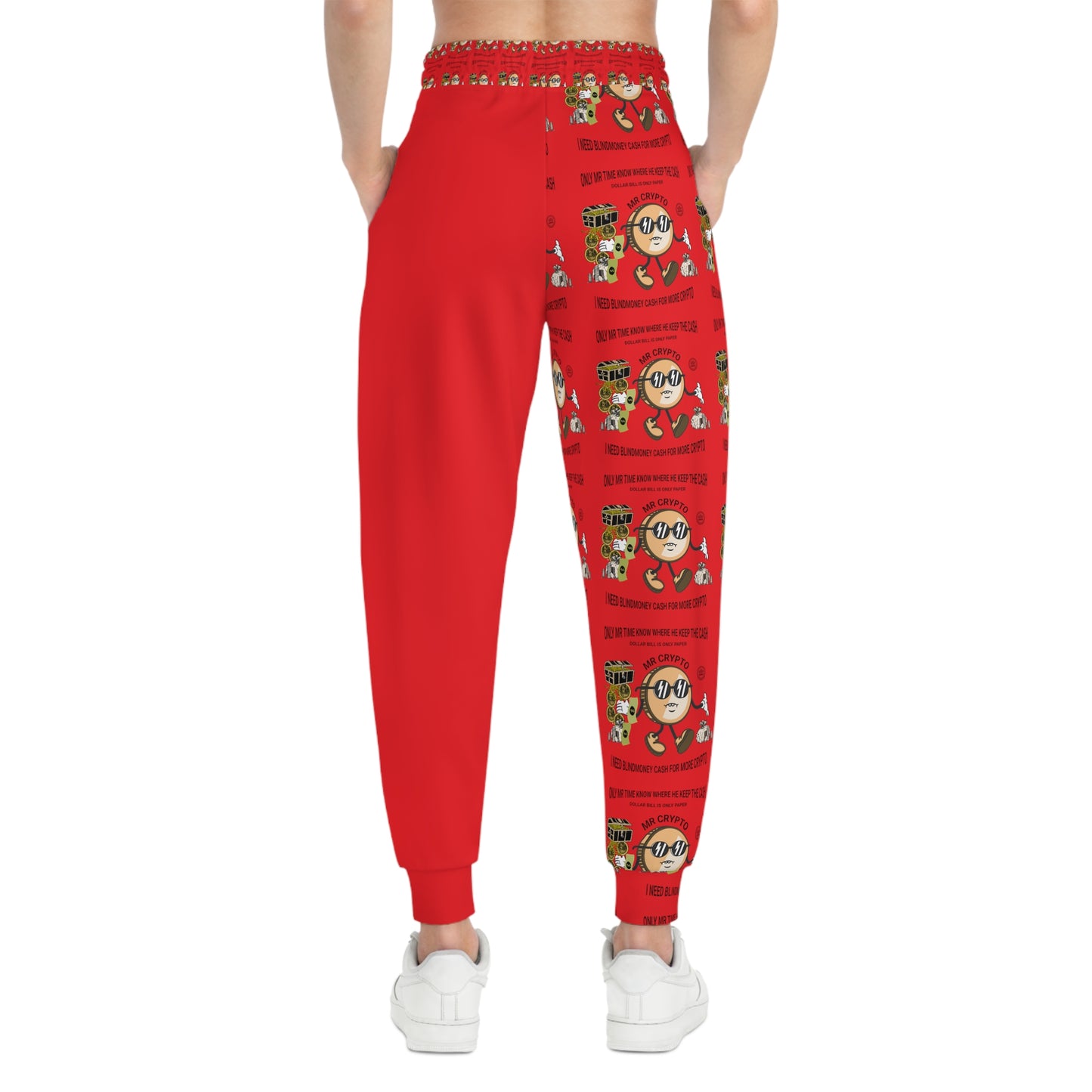 Athletic Joggers (AOP) Mr Crypto