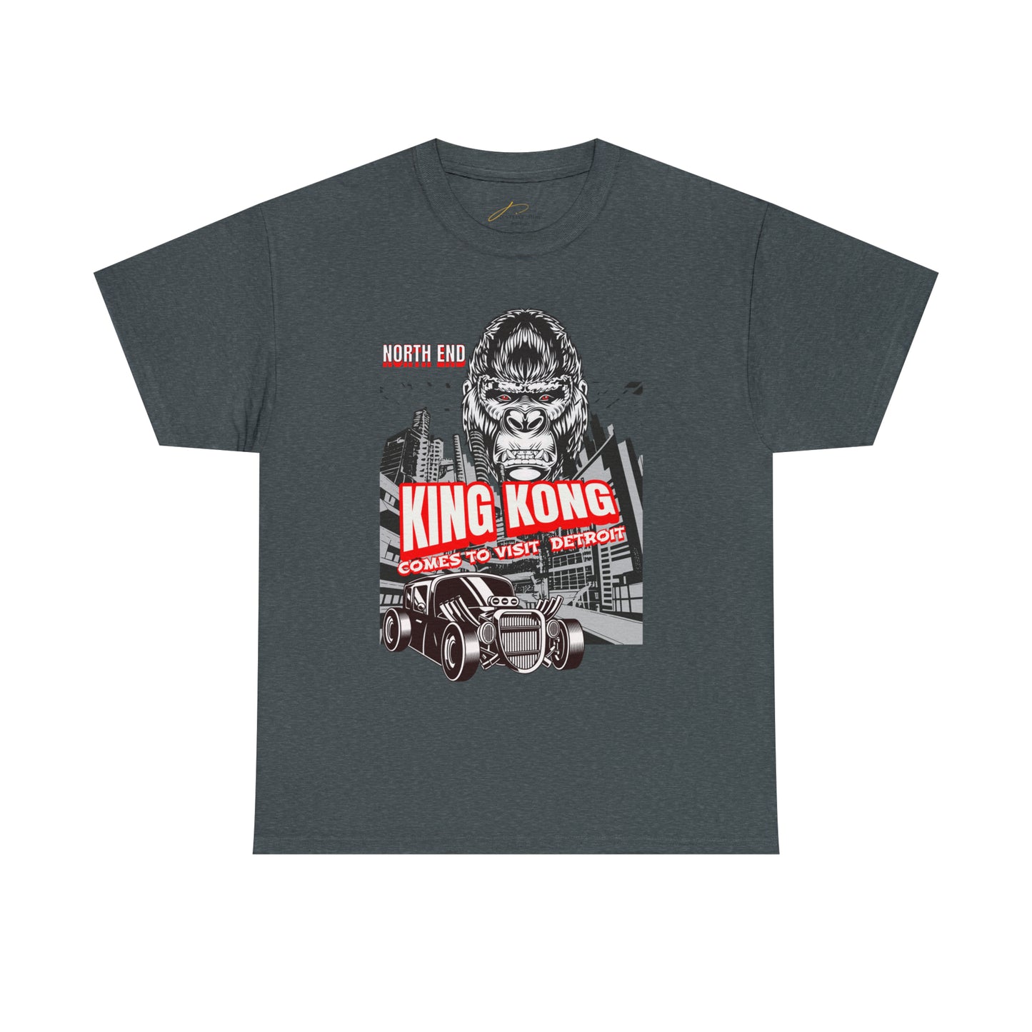Unisex Heavy Cotton Tee NORTH END KONG