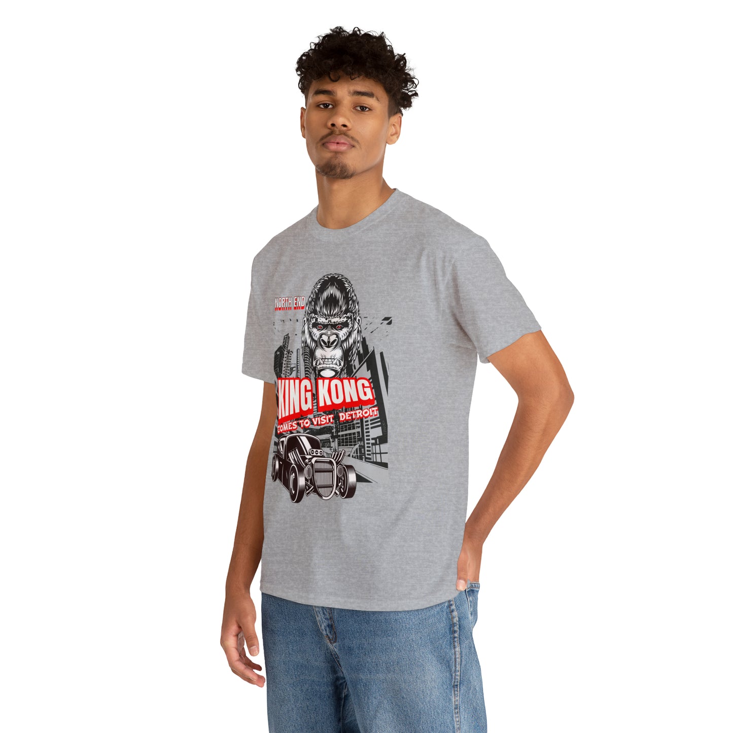 Unisex Heavy Cotton Tee NORTH END KONG