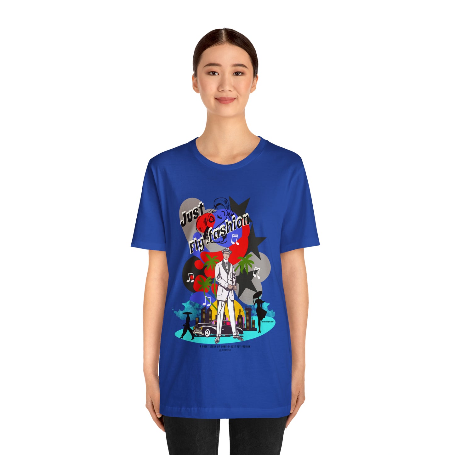 Unisex Jersey Short Sleeve Tee A GREAT STORY OF LOVE