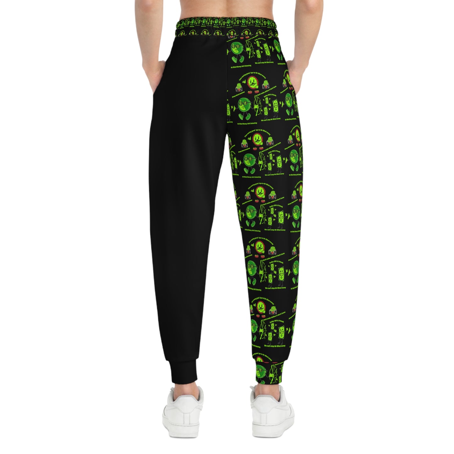Athletic Joggers (AOP)Mr BlindMoney ,Mr Time ,Dollar Bill