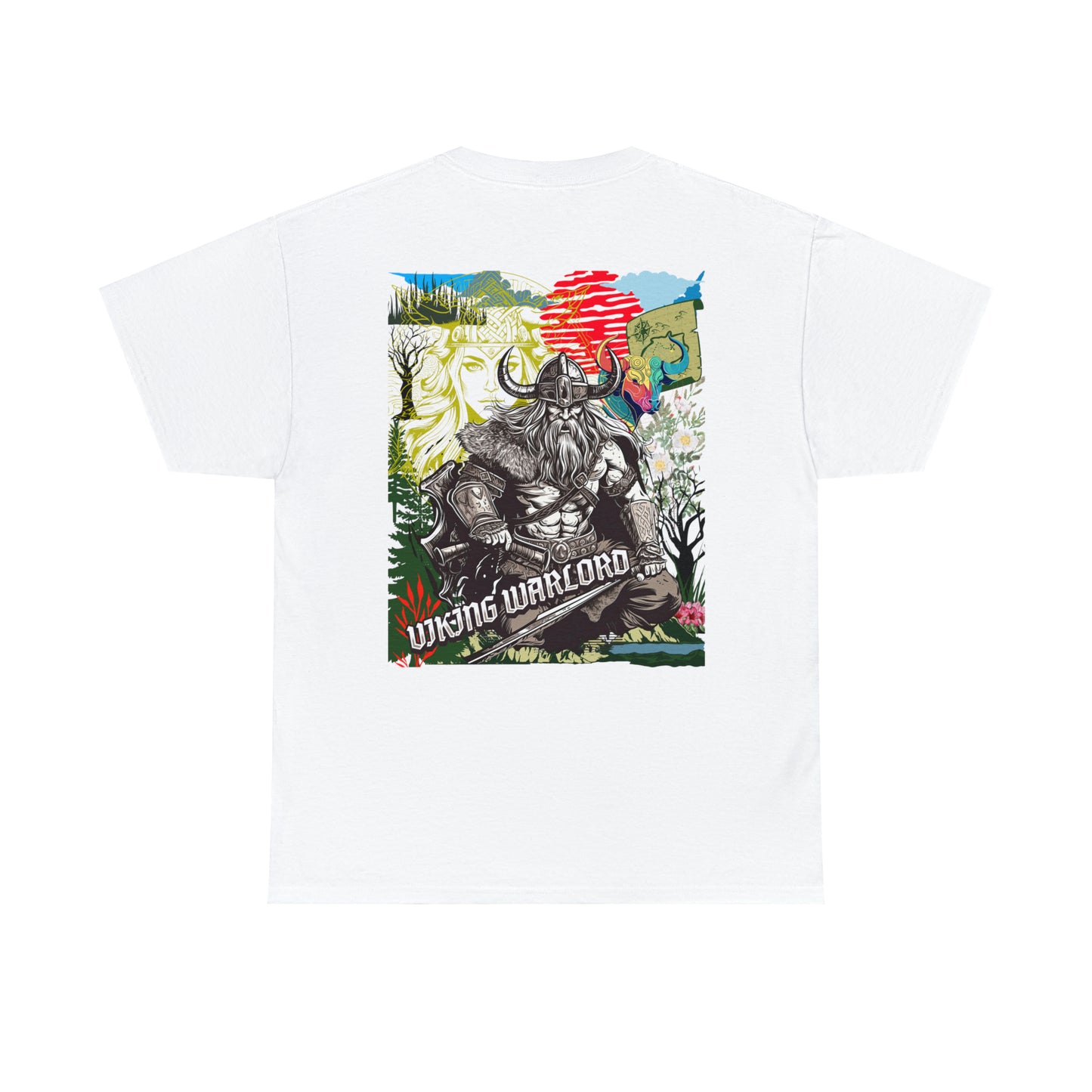 Unisex Heavy Cotton Tee  VIKING WARLORD