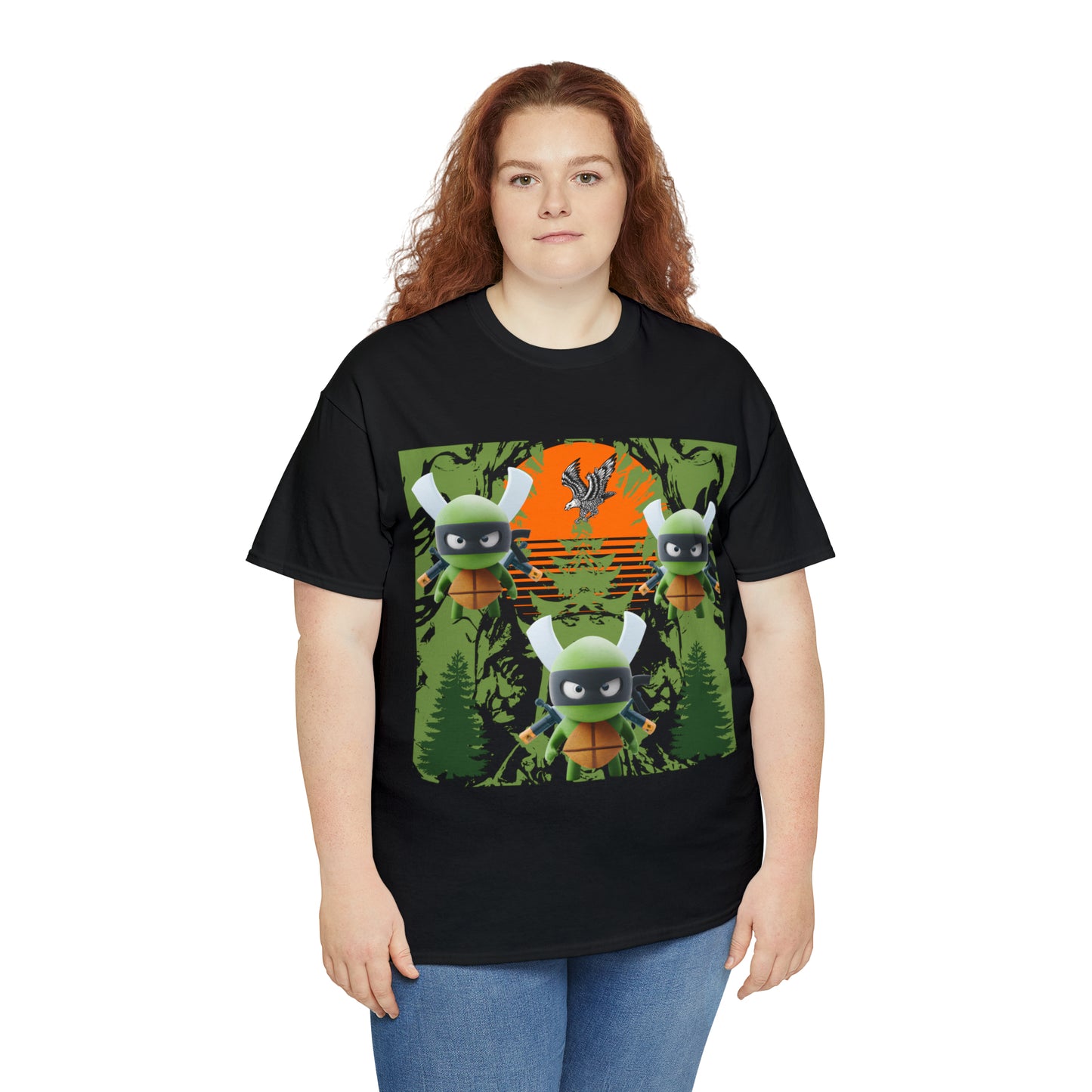 Unisex Heavy Cotton Tee The return of the three ninjas