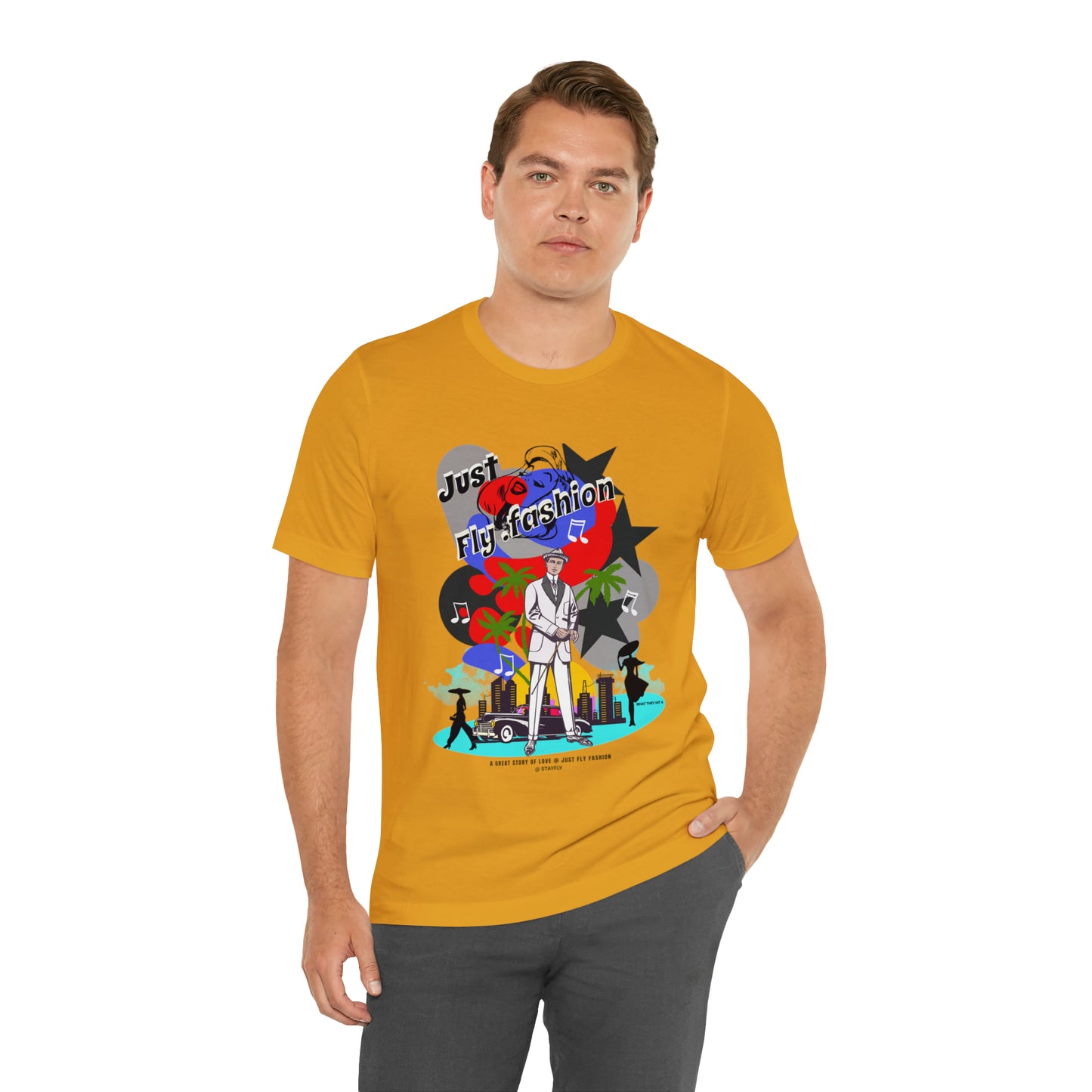 Unisex Jersey Short Sleeve Tee A GREAT STORY OF LOVE