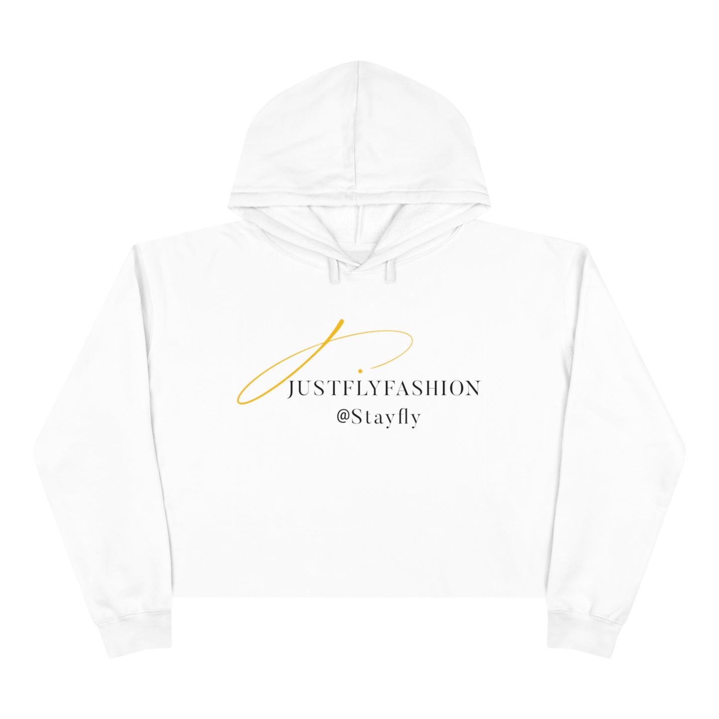 Crop Hoodie Just Fly Fashion