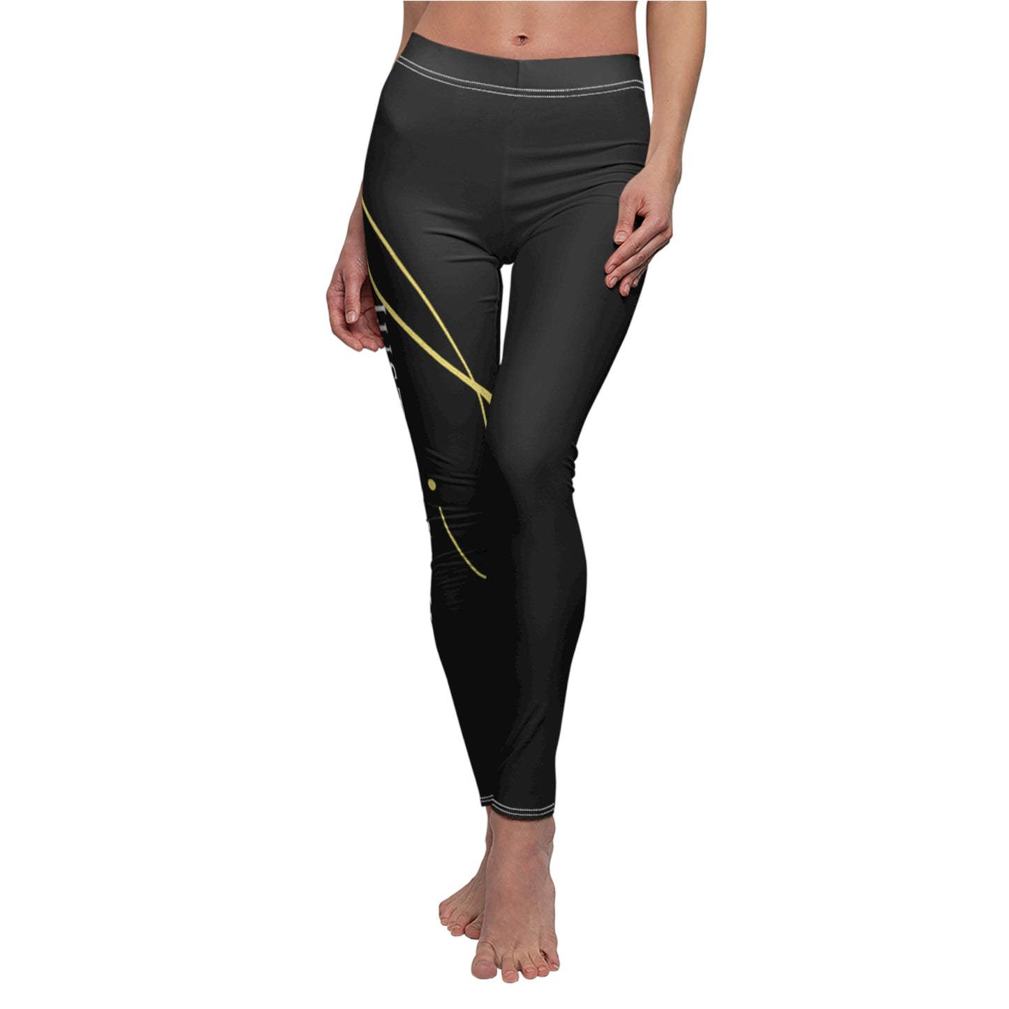 Women's Cut & Sew Casual Leggings (AOP)