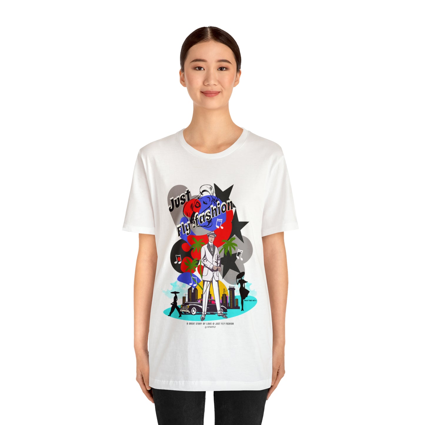 Unisex Jersey Short Sleeve Tee A GREAT STORY OF LOVE
