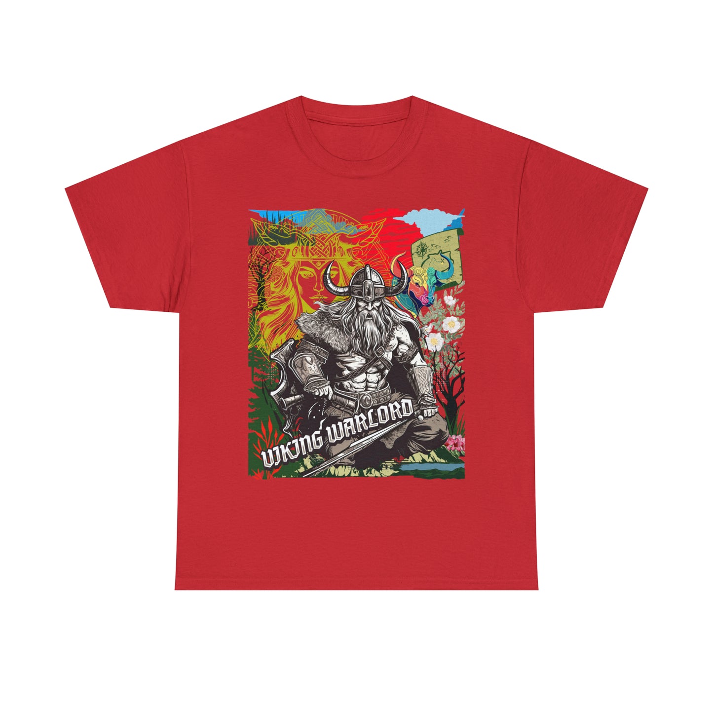 Unisex Heavy Cotton Tee  VIKING WARLORD