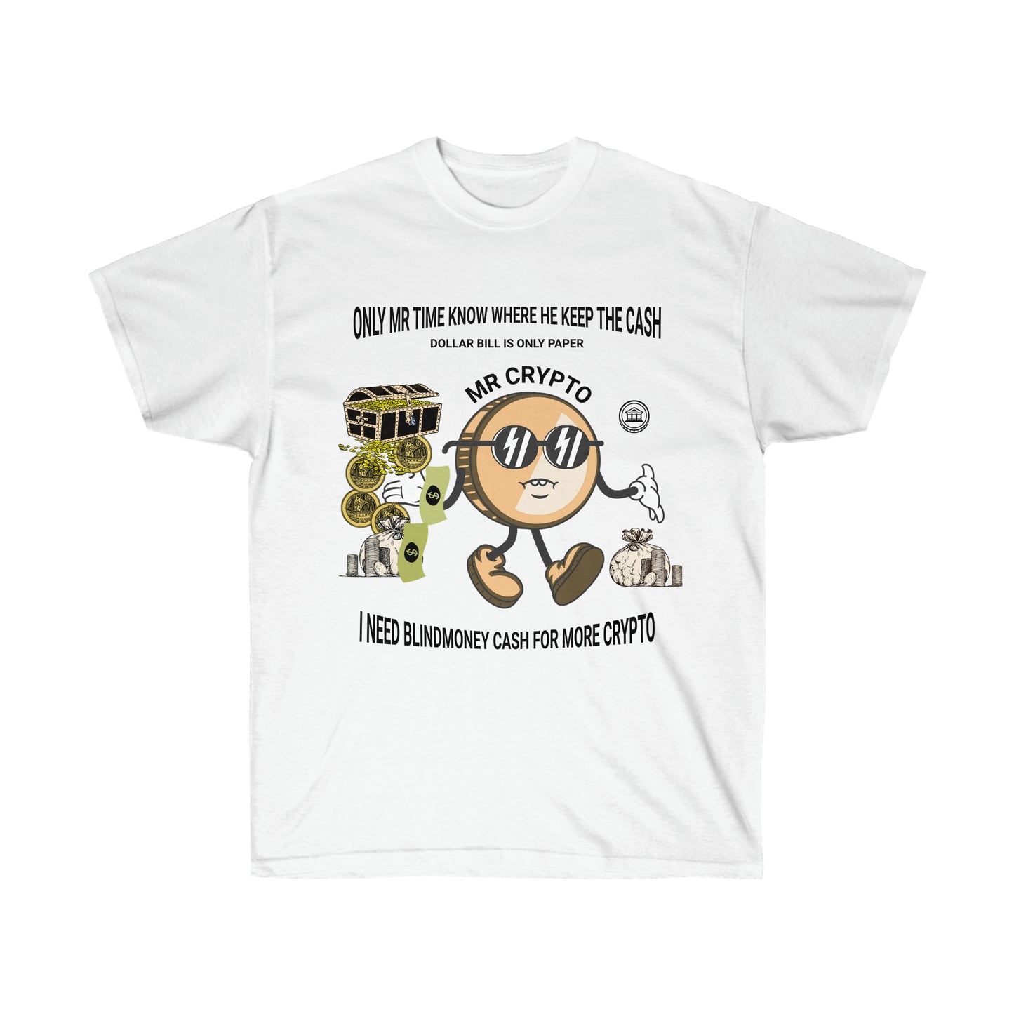 Unisex Ultra Cotton Tee  MR CRYPTO
