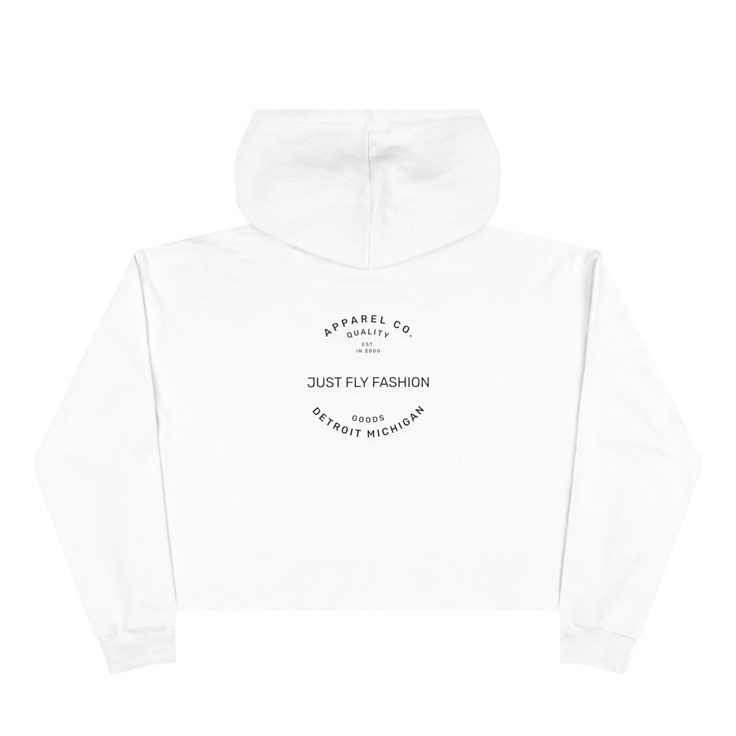 Crop Hoodie Just Fly Fashion