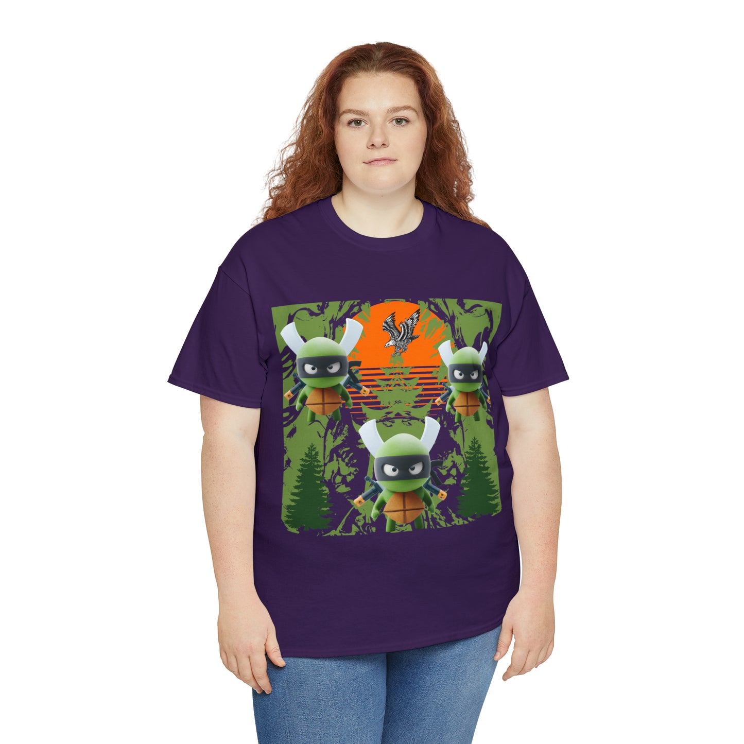 Unisex Heavy Cotton Tee The return of the three ninjas