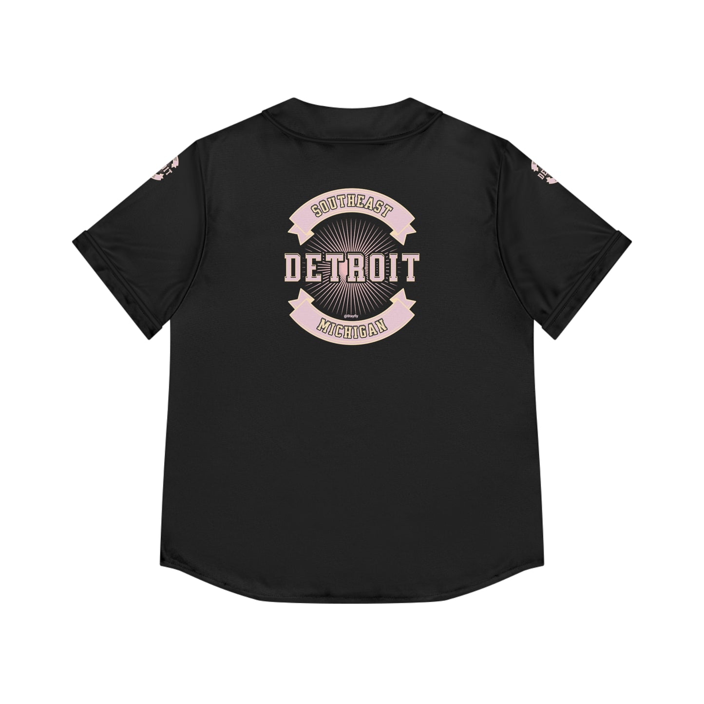 Women's Baseball Jersey (AOP) Southeast Michigan Detroit