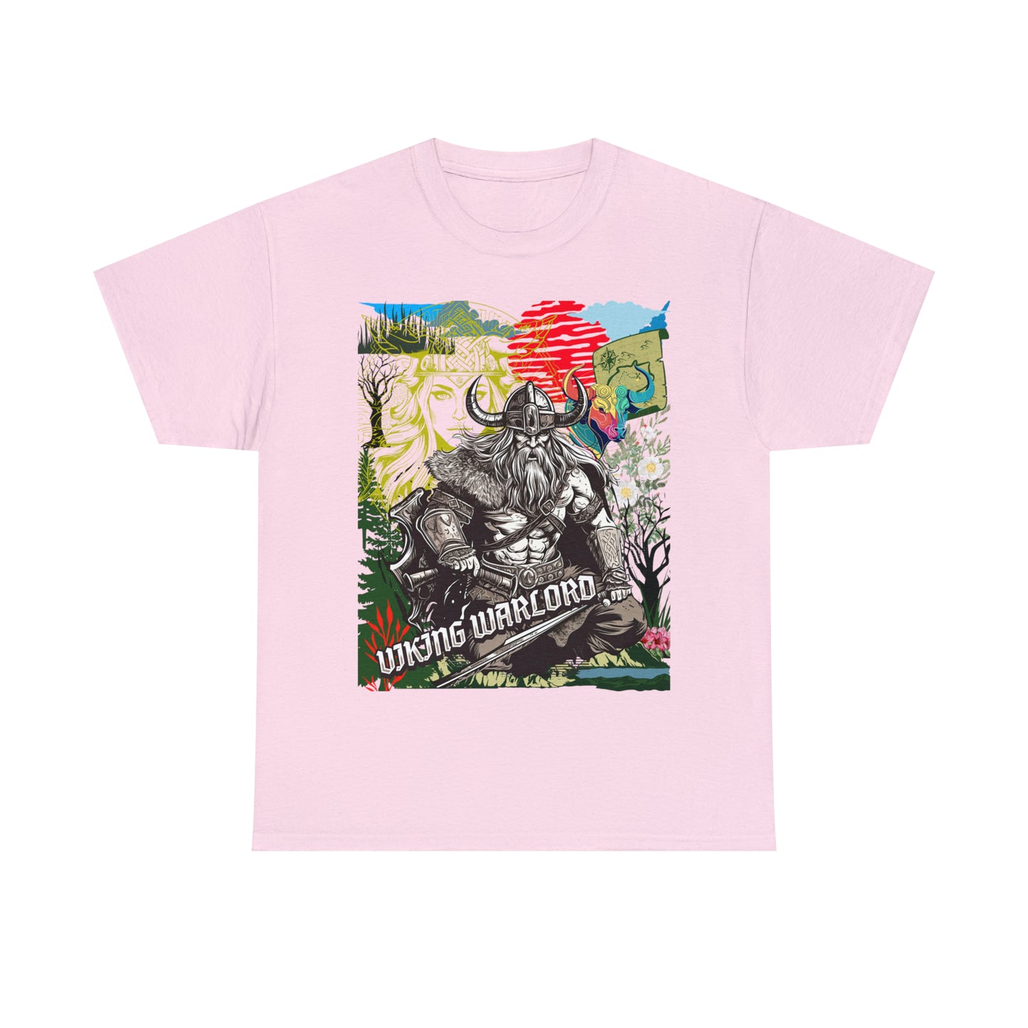 Unisex Heavy Cotton Tee  VIKING WARLORD