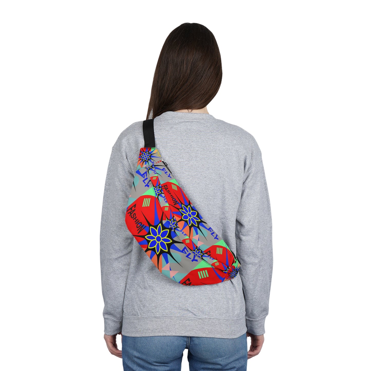 Large Fanny Pack STAR FLOWER