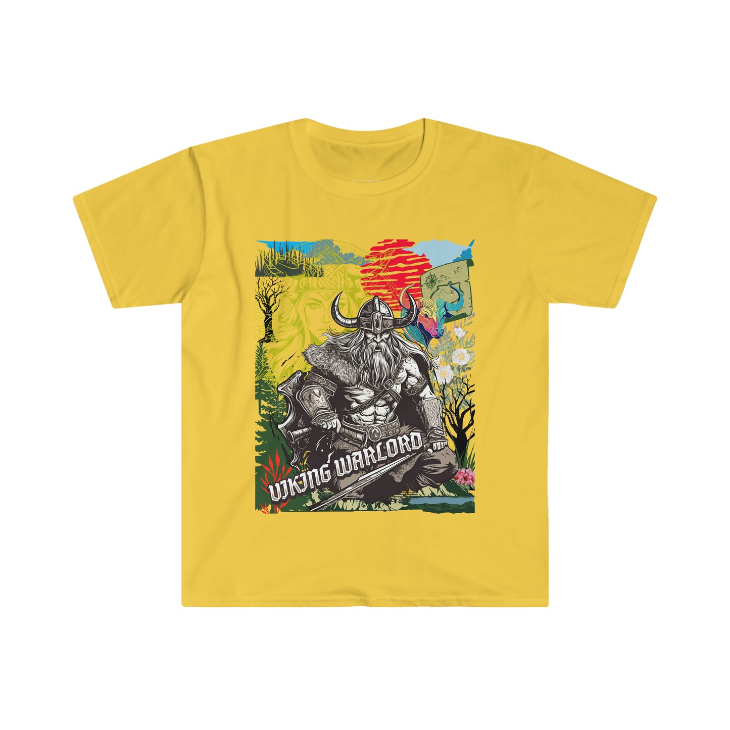Unisex Softstyle T-Shirt Viking Warlord