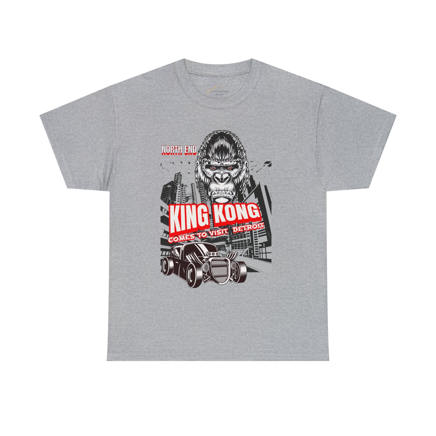 Unisex Heavy Cotton Tee NORTH END KONG