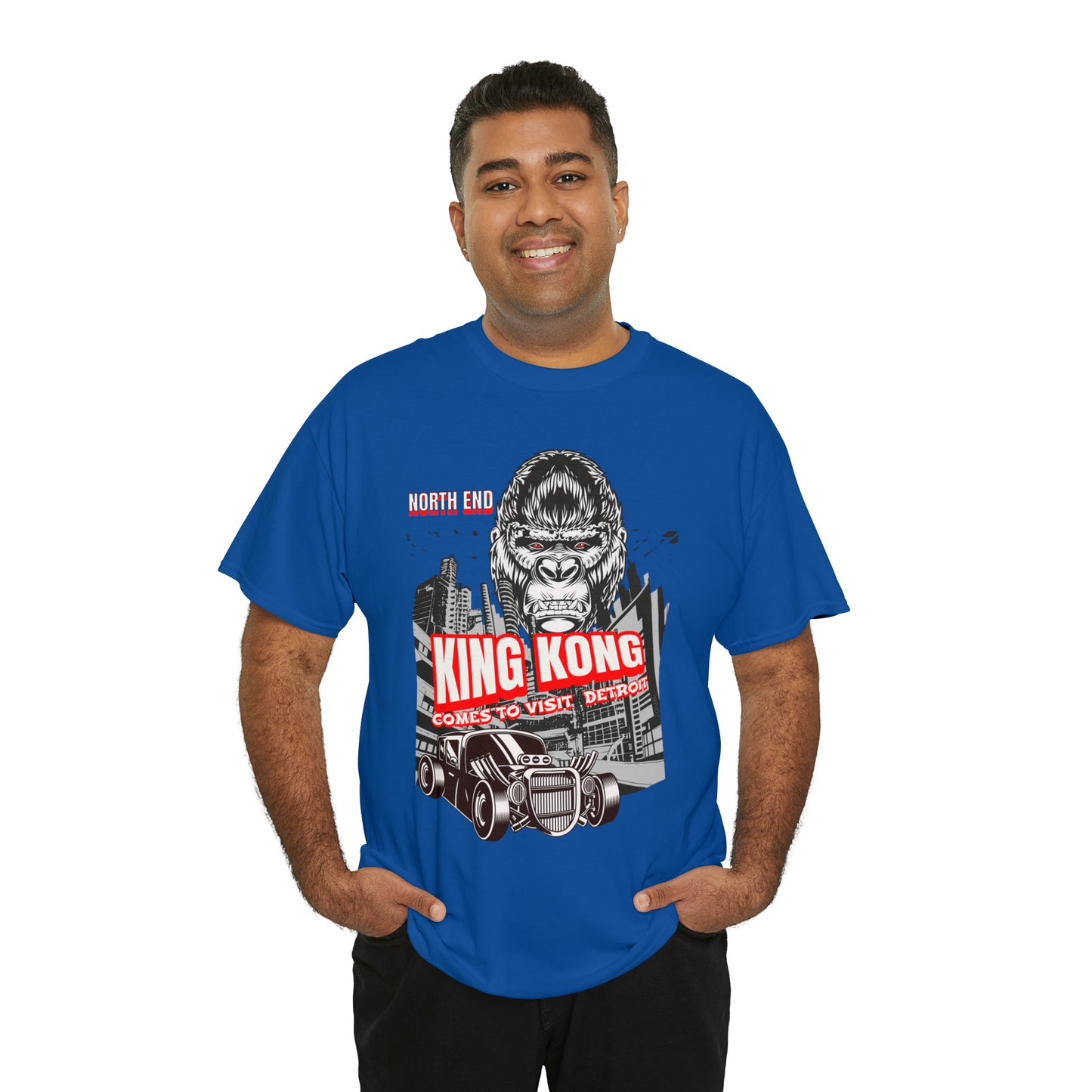 Unisex Heavy Cotton Tee NORTH END KONG