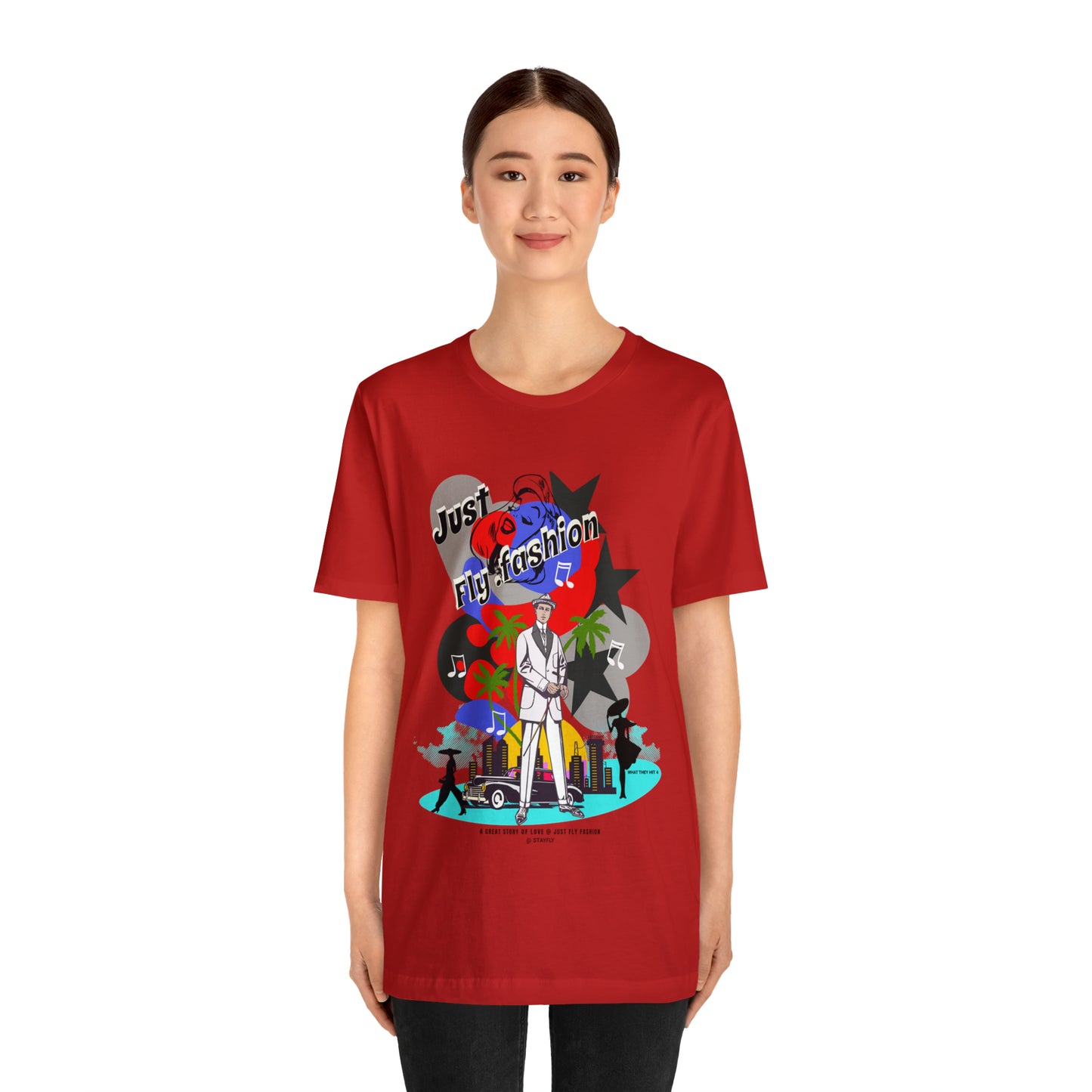 Unisex Jersey Short Sleeve Tee A GREAT STORY OF LOVE