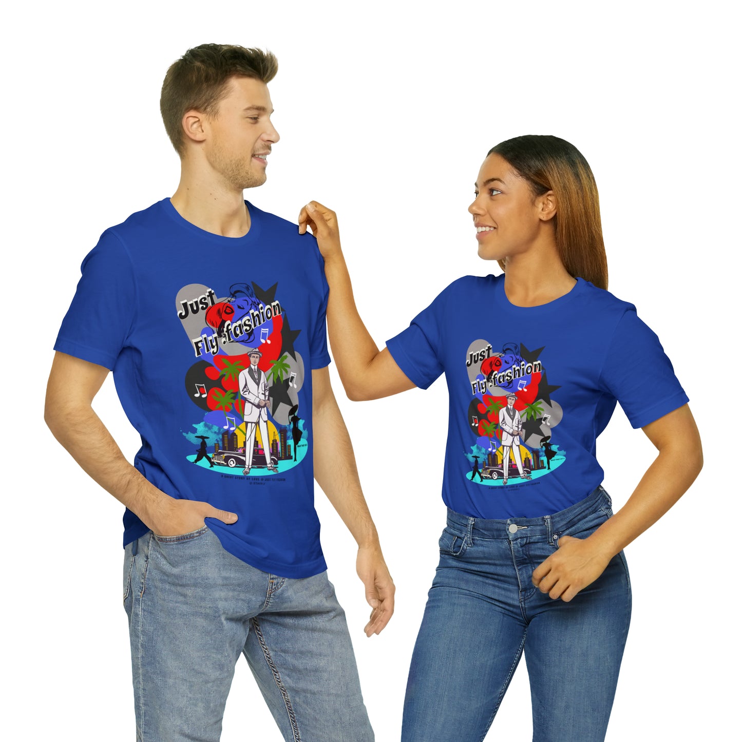 Unisex Jersey Short Sleeve Tee A GREAT STORY OF LOVE