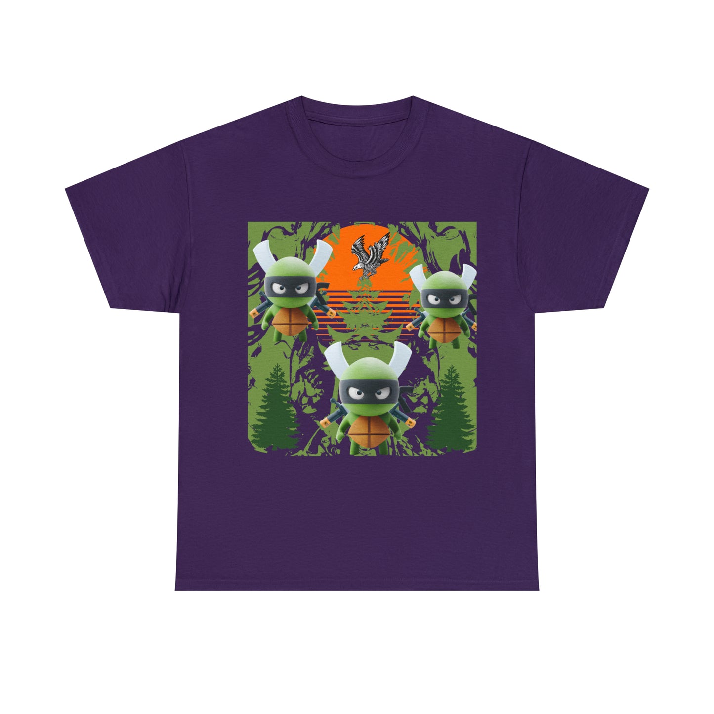 Unisex Heavy Cotton Tee The return of the three ninjas