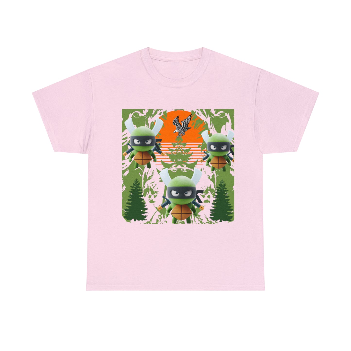 Unisex Heavy Cotton Tee The return of the three ninjas