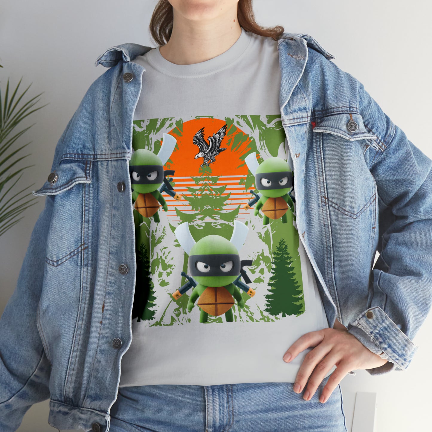 Unisex Heavy Cotton Tee The return of the three ninjas