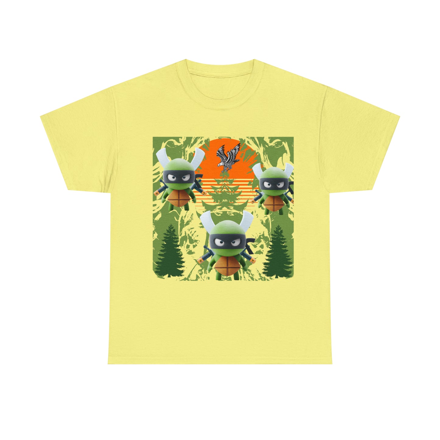 Unisex Heavy Cotton Tee The return of the three ninjas