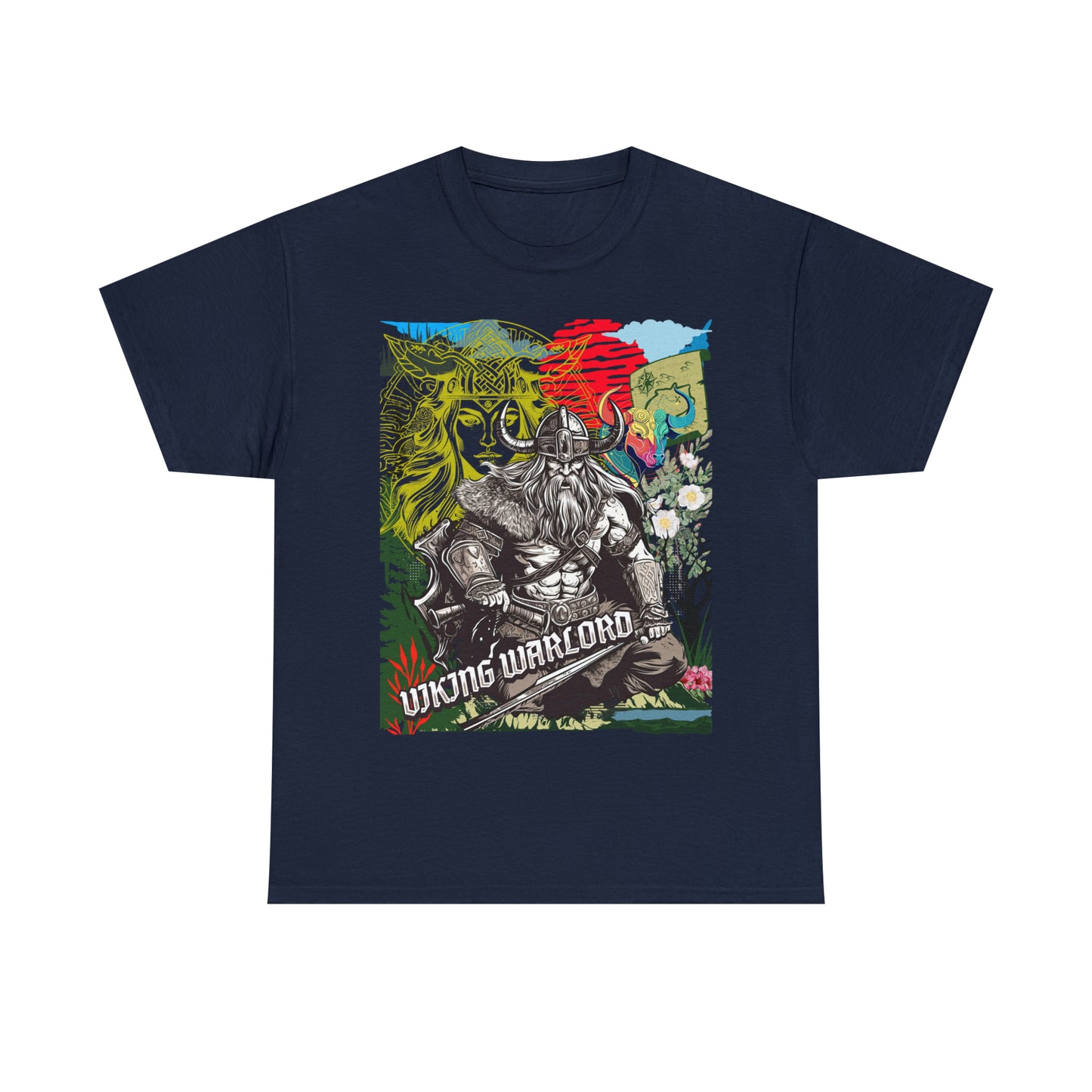 Unisex Heavy Cotton Tee  VIKING WARLORD