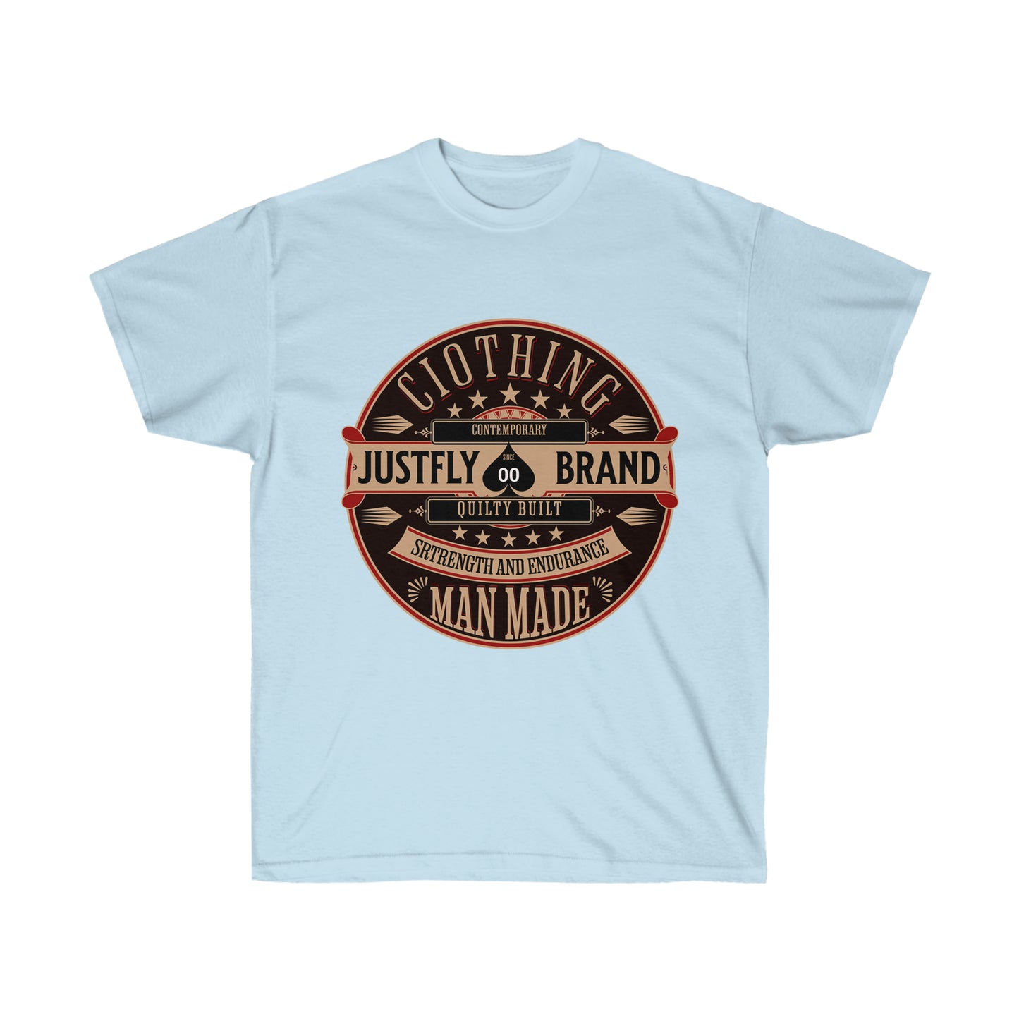 Unisex Ultra Cotton Tee Just Fly Brand