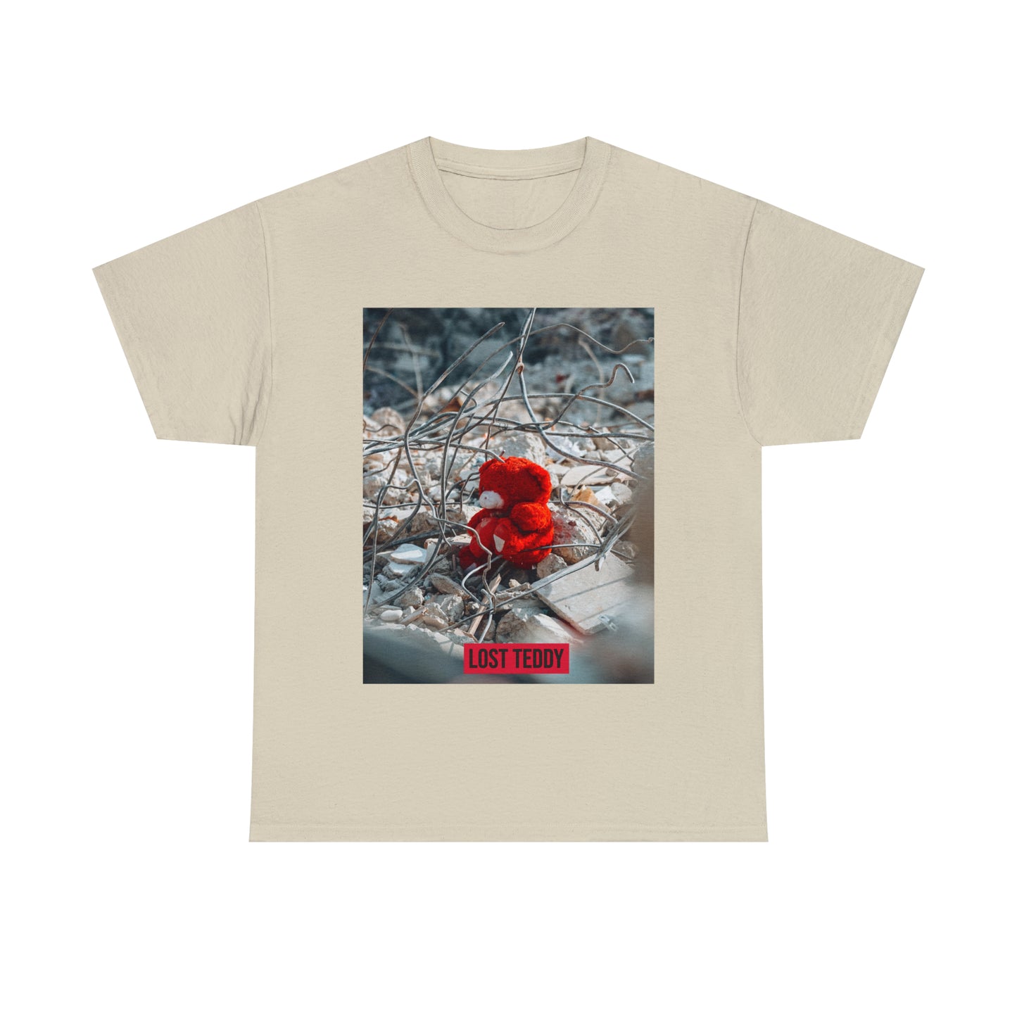 Unisex Heavy Cotton Tee Lost Teddy