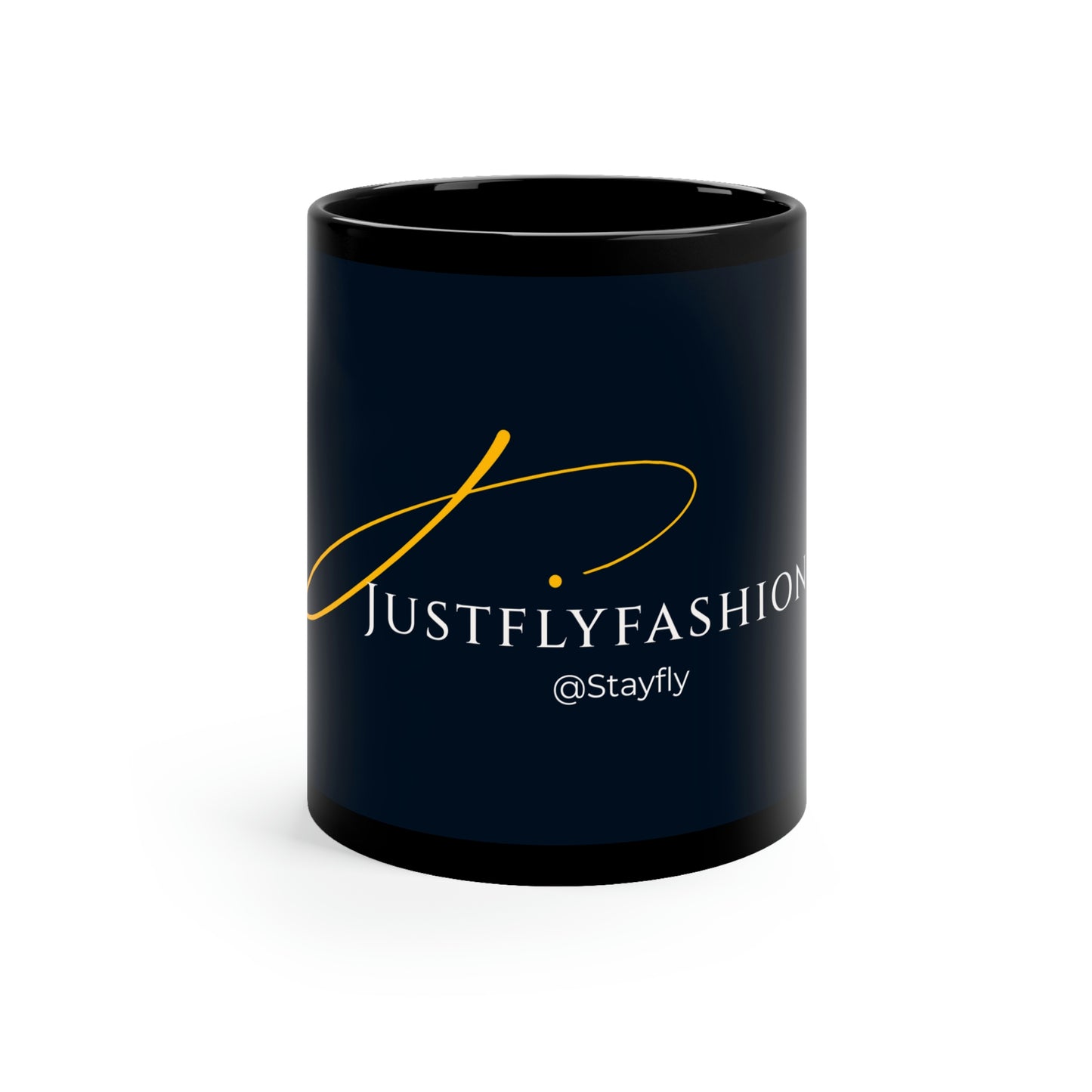 11oz Black Mug