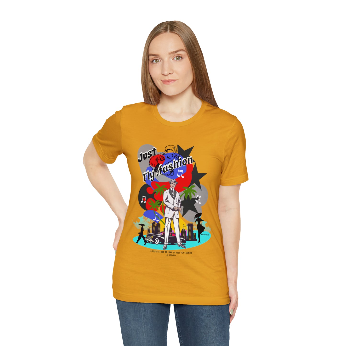 Unisex Jersey Short Sleeve Tee A GREAT STORY OF LOVE