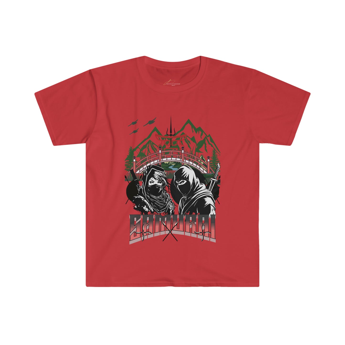 Unisex Softstyle T-Shirt Japanese Samurai