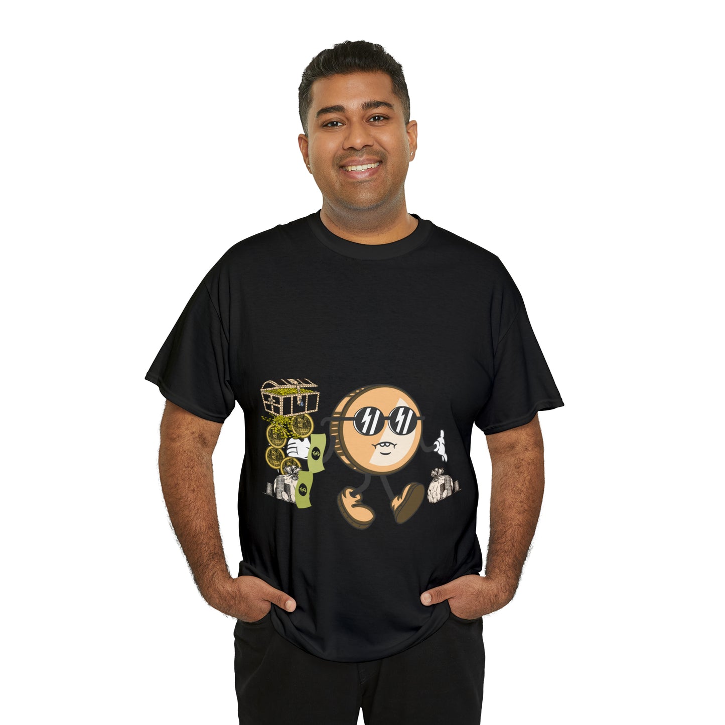 Unisex Heavy Cotton Tee  MR CRYPTO