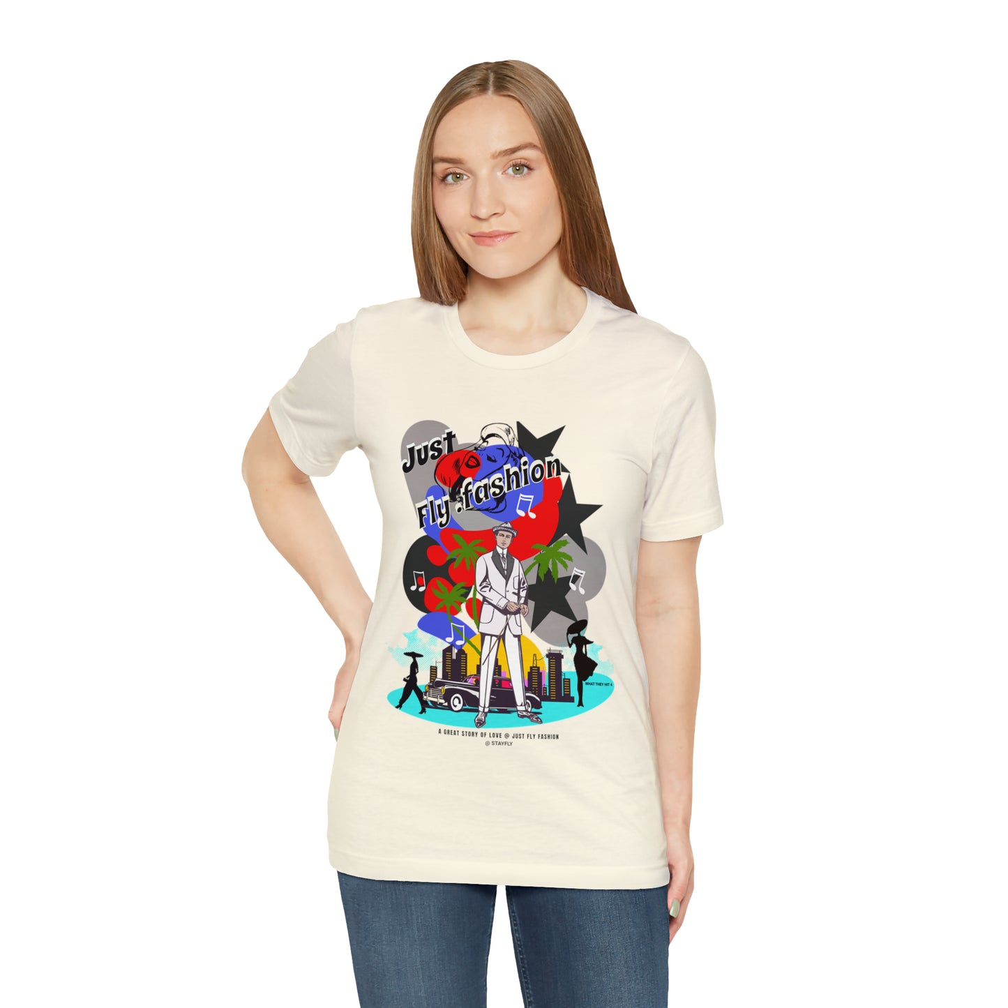 Unisex Jersey Short Sleeve Tee A GREAT STORY OF LOVE