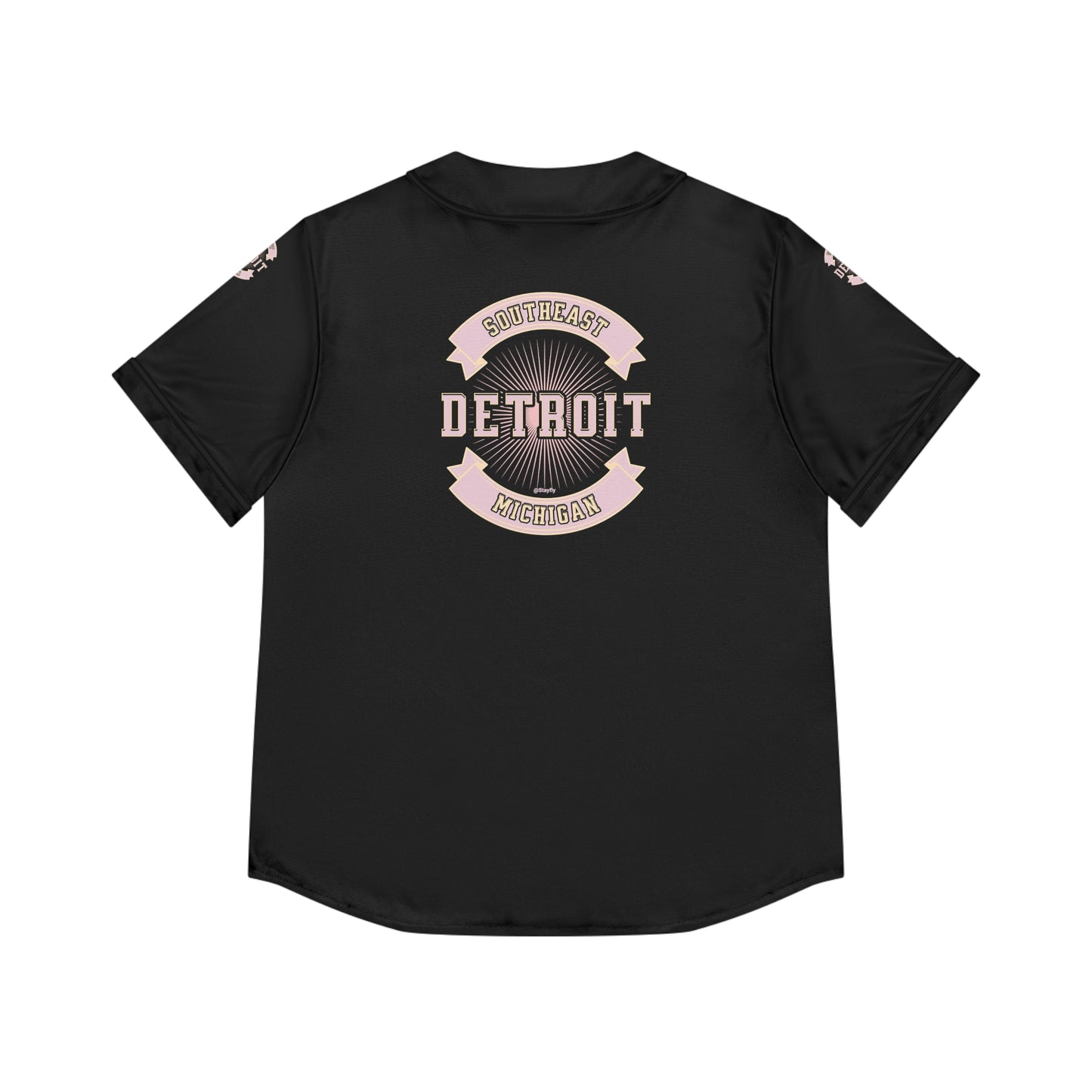 Women's Baseball Jersey (AOP) Southeast Michigan Detroit