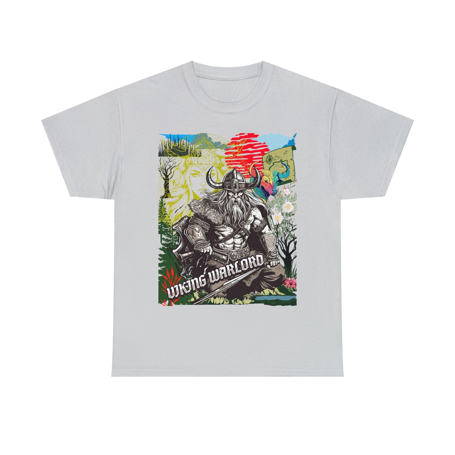 Unisex Heavy Cotton Tee  VIKING WARLORD