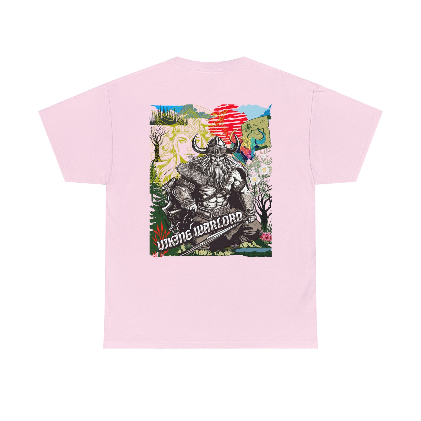 Unisex Heavy Cotton Tee  VIKING WARLORD