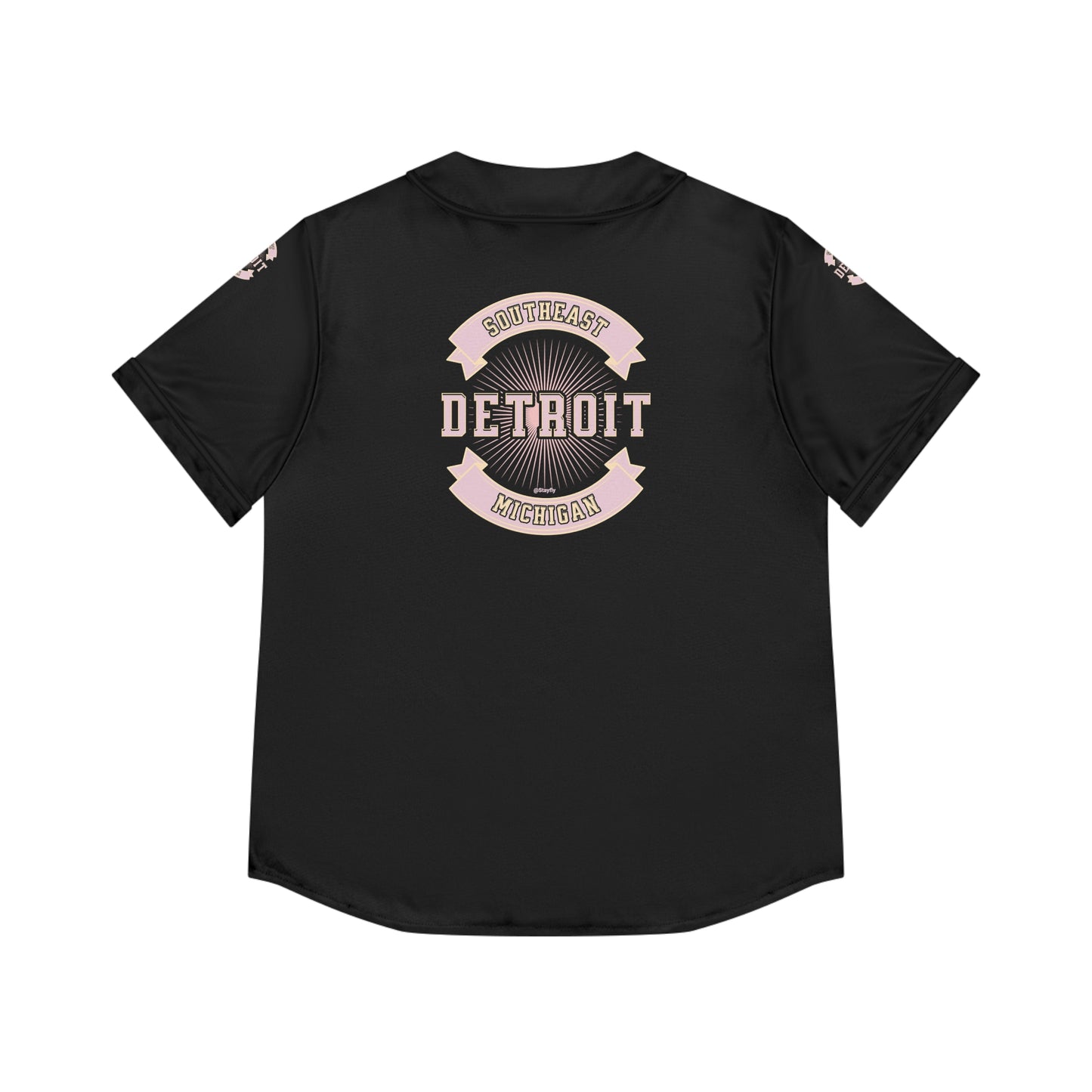 Women's Baseball Jersey (AOP) Southeast Michigan Detroit
